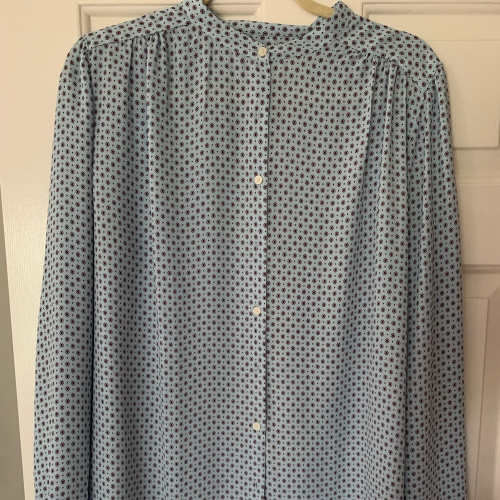 LOFT button up blouse